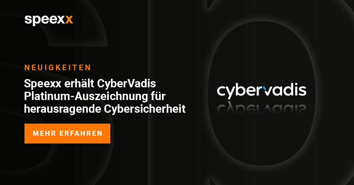 Speexx PressRelease CyberVadis 2024